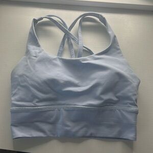 Light blue Lululemon sports bra